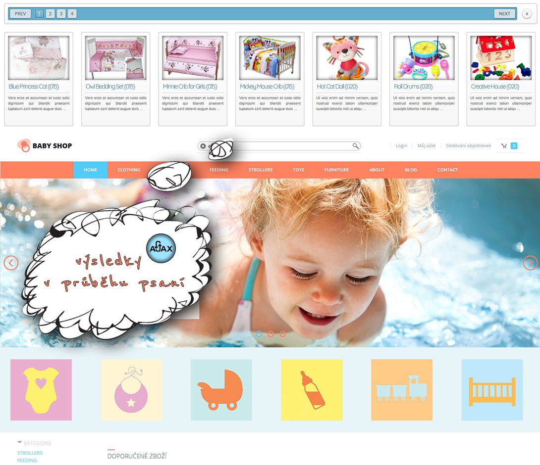 Gotowa strona e-sklepu z artykułami dla dzieci